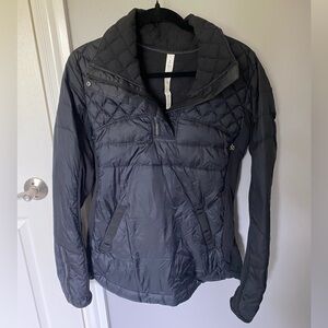 Lululemon Athletica Pullover Puffer Jacket Black Size 8